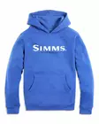 Simms Kid's Simms Logo Hoody Royal - Hættetrøjer - 694264584095 - 1