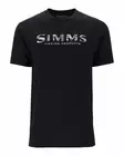 Simms Shroud Fill Logo T-Shirt Black - T-shirts herre - 694264678565 - 2