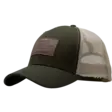 TrueTimber Leather Patch Cap Olive - Jægerens hovedbeklædning - 840194778855 - 1