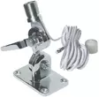 Stainless Steel Quickfit Antenna Mount with Cable - Ekkolod, VHF'er og autopiloter - 9420024106655 - 1