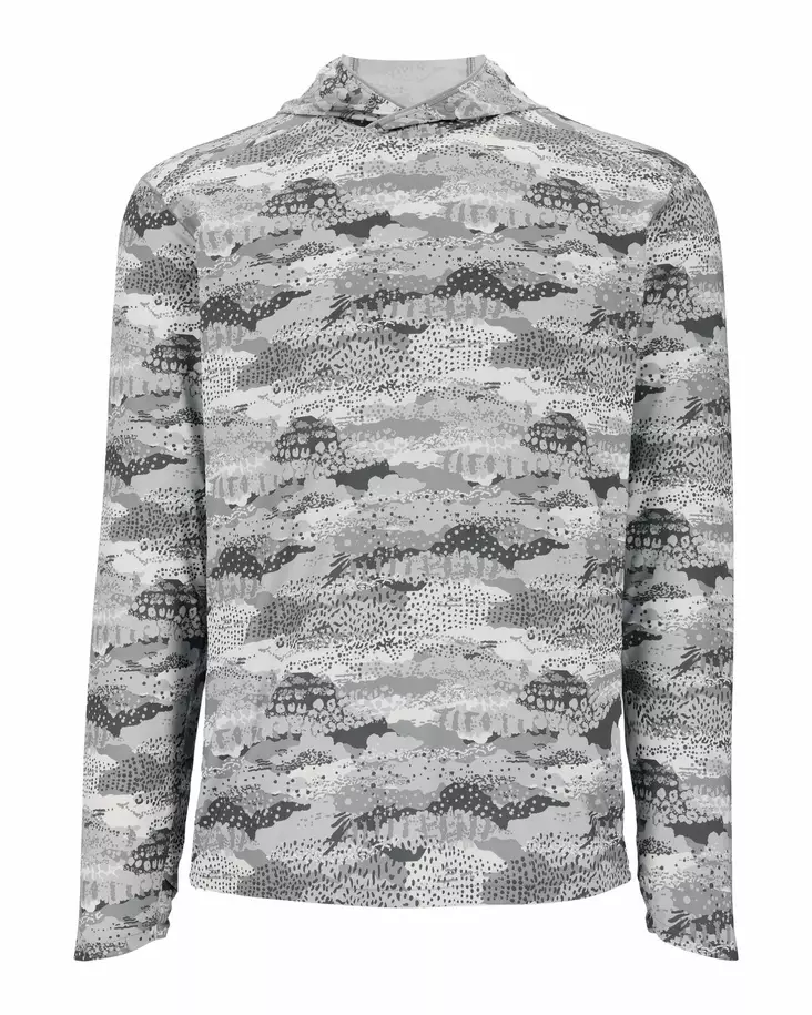 Simms Bugstopper Solarflex Hoody - Shroud Sterling - Hættetrøjer - 694264679715 - 1