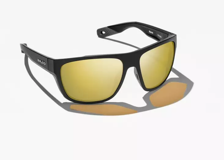 Bajio Las Rocas Black Matte Yellow Mirror Glass - Glaslinser - 840290913075 - 2