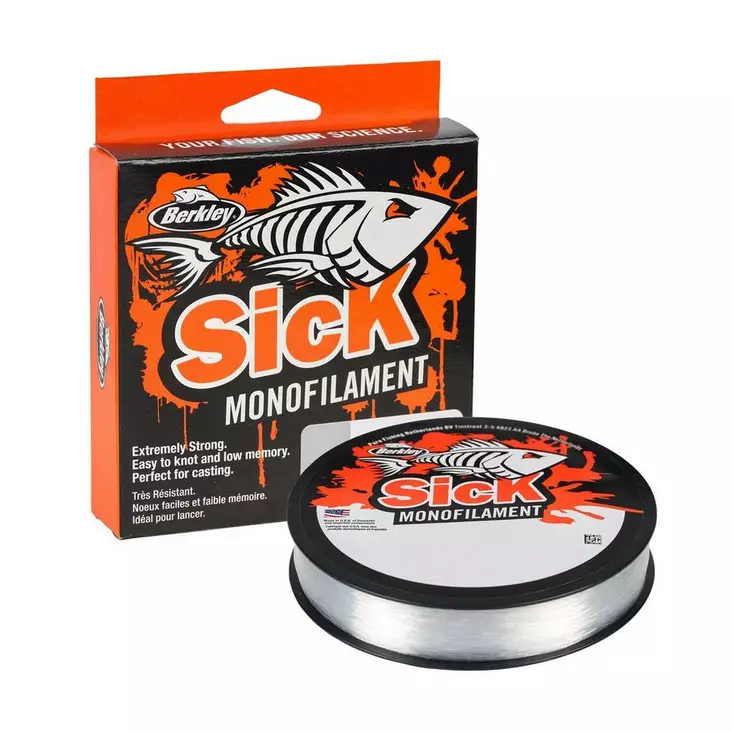 Berkley Sick Mono Clear 300m - Nylonliner - 028632982815 - 1