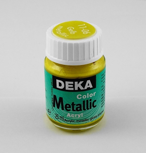 Deca Lack Metallic 25ml - Opløsningsmiddelbaserede farver og lakker - SAMDLM25 - 1