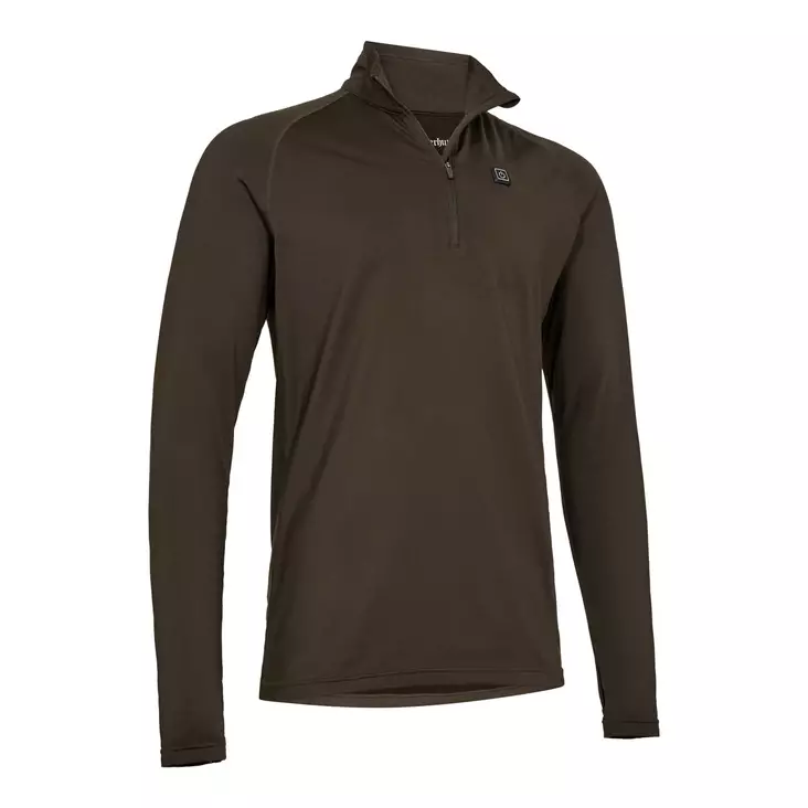 Deerhunter Heat Game ½-Zip Undershirt Wood - Undertrøjer - 5702827249925 - 1