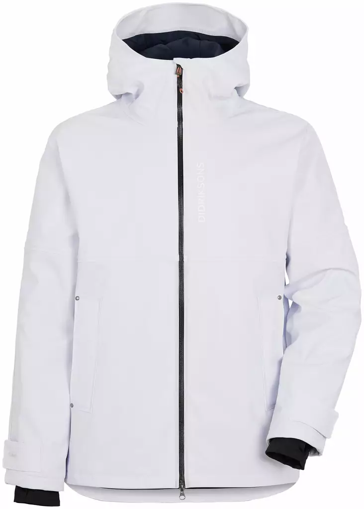 Didriksons Orust USX Jacket White - Skaljakker herrer - 7332627980865 - 1