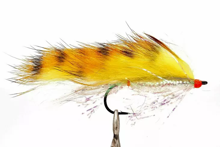 Drags Devil Fl. Tiger Streamer - Øvrige havørredfluer - 8859202530585 - 1