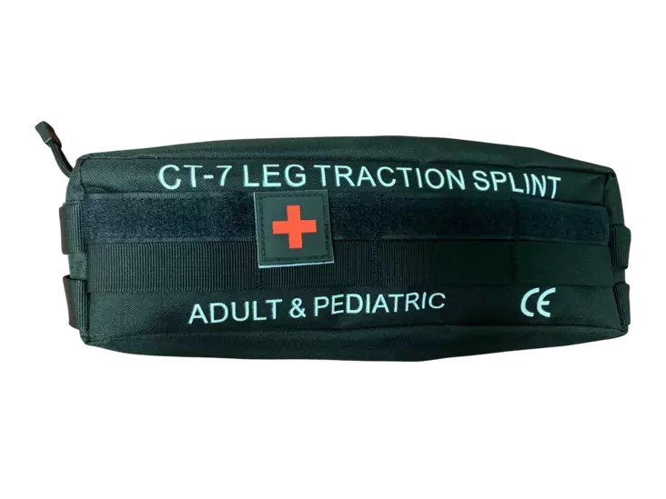 Faretec CT-7 Leg Traction Splint Black - Førstehjælpsudstyr - 6438407018085 - 1