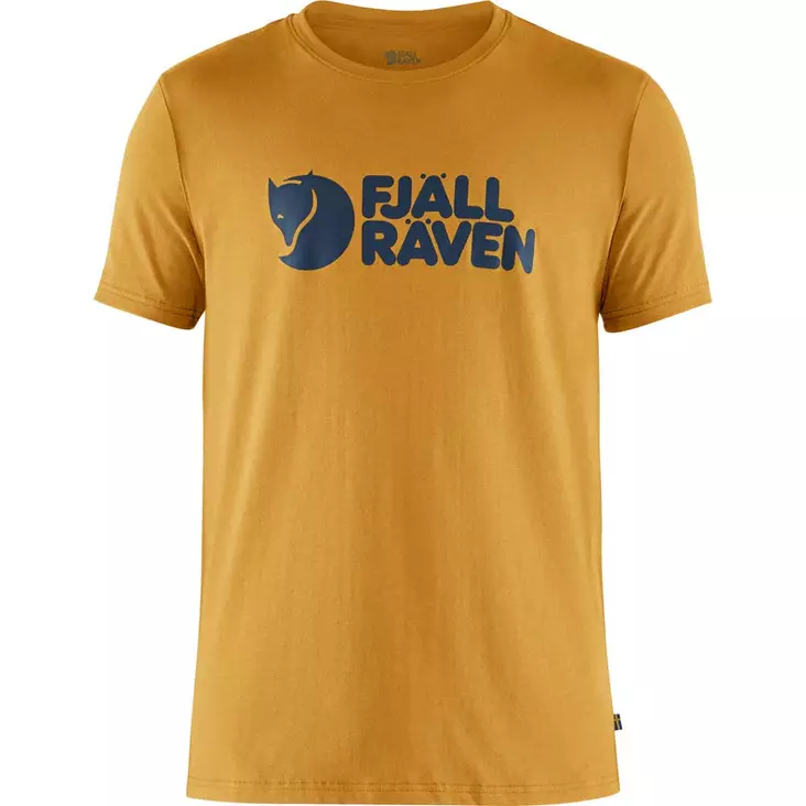 Fjällräven Logo T-shirt M Ochre - T-shirts herre - 7323450606015 - 1