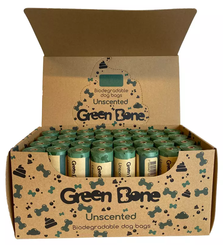 Green Bone Unscented, 1 roll - Øvrige hundeprodukter - 7350040123935 - 1