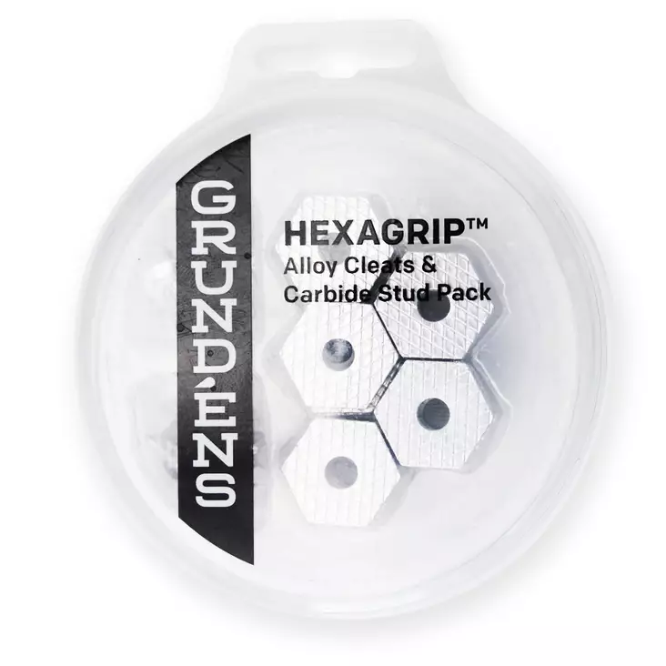 Grundens HEXAGRIP Cleat & Stud Puck Pack Silver - Dupper - 0840316311595 - 1