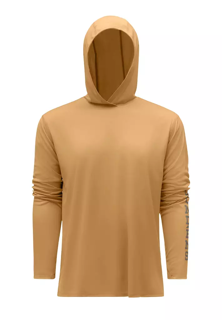 Grundens Tough Sun Hoodie Whiskey - Hættetrøjer - 0840316329675 - 1