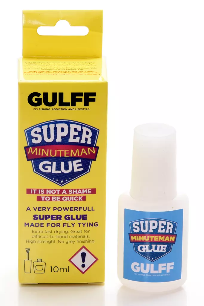 Gulff Minuteman Super Glue 10ml -pikaliima - Hurtiglim - 6430068960345 - 1