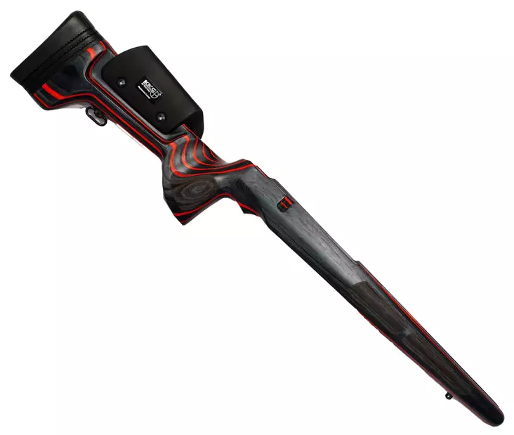 KKC Black/Red - Geværkolber Laminat - 8305 - 1