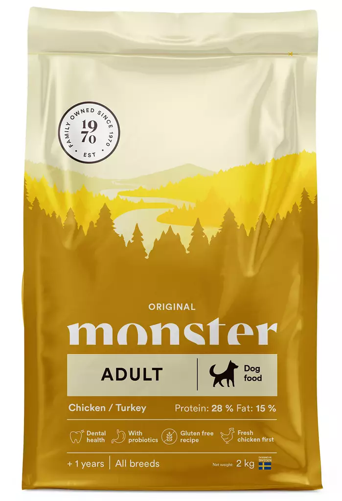 Monster Dog Original Adult - Monster - hundefoder - 7350040124635 - 1