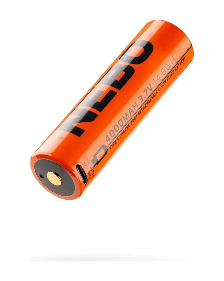 NEBO Rechargeable Battery 21700 4000MAH - Tilbehør til lygter - 5060945232145 - 1