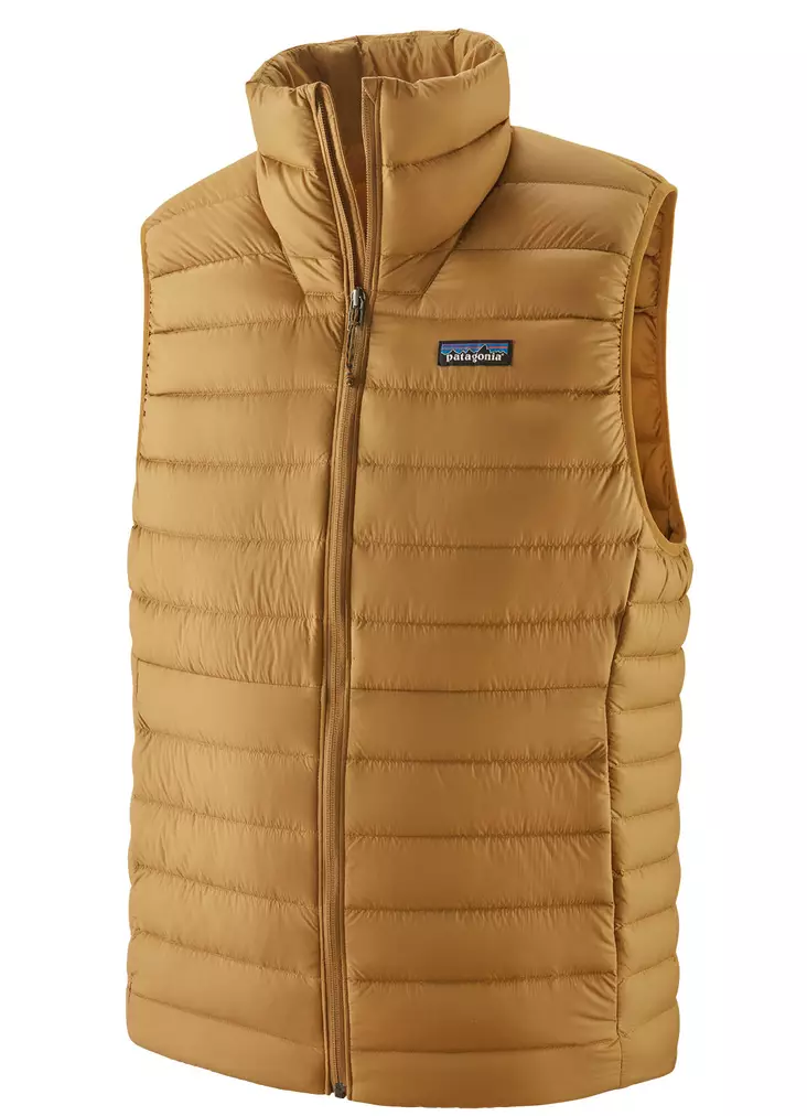 Patagonia Mens Down Sweater Vest Raptor Brown - Mellemlagjakker - 196924693135 - 1