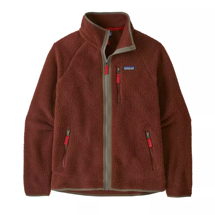 Patagonia Mens Retro Pile Jacket Dried Vanilla - Mellemlagjakker - 198077463245 - 1