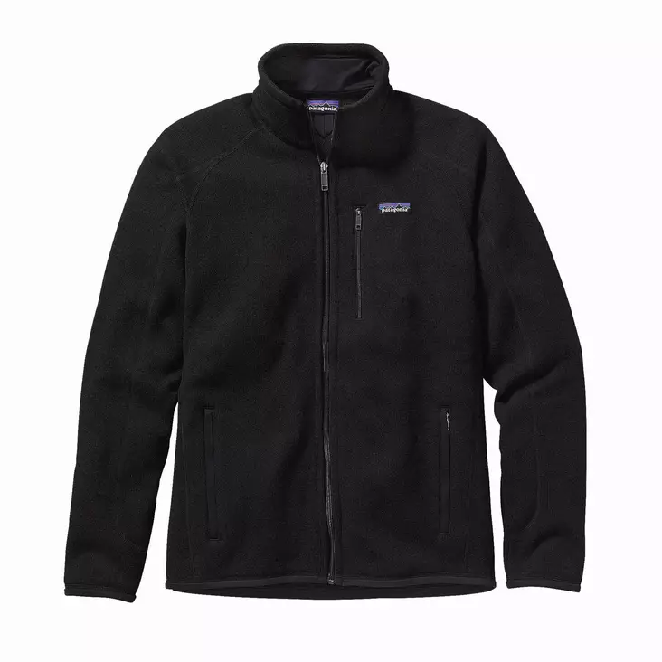 Patagonia M's Better Sweater JKT BLK #L - Mellemlagjakker - 192964027022 - 1