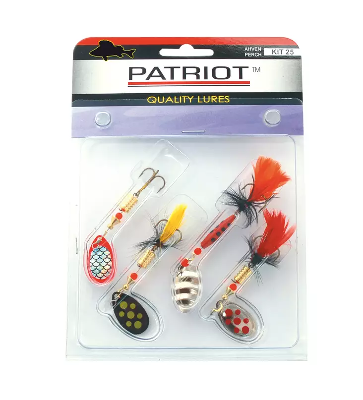 Patriot Lajitelma 4kpl Ahven - Agnsortimenter - 6417512400565 - 1