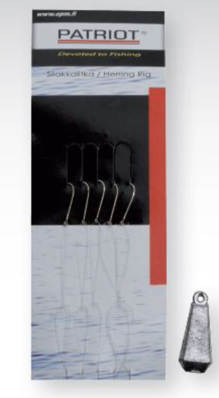 Patriot Silakkalitka 5-koukku Nickel 28g - Øvrige tilbehør - 6417512515245 - 1