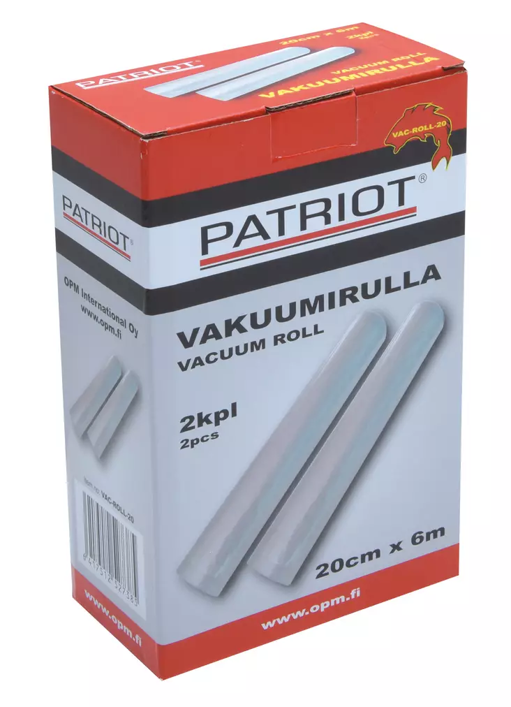 Patriot Vacuum Roll - Vakuummaskiner og -tilbehør - 6417512527385 - 1