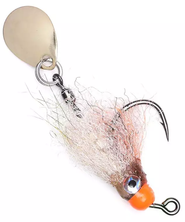 Perch - Ahven Clouser 1 Silver #4 - Streamers og leech - 8859202539175 - 1