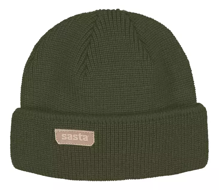 Sasta Muje Beanie Dark Olive - Jægerens hovedbeklædning - 6419619135265 - 1