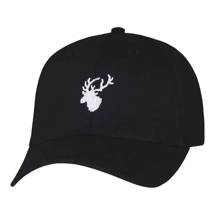 Sasta Small Deer Cap Black - Jægerens hovedbeklædning - 6419619255505 - 1
