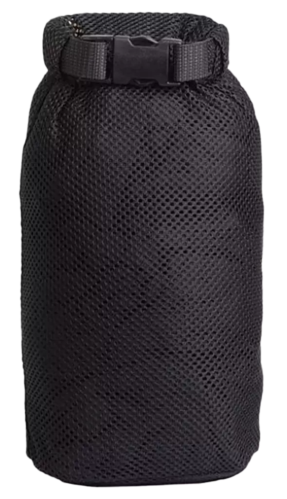 Savotta Rolltop Stuffsack Mesh Black - Øvrigt friluftsudstyr - 6419134200585 - 1