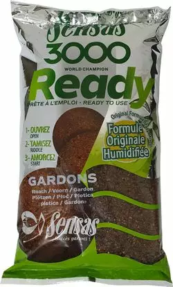 Sensas 3000 Ready Roach 1kg - Mæsk & boilies - 3297830109615 - 1
