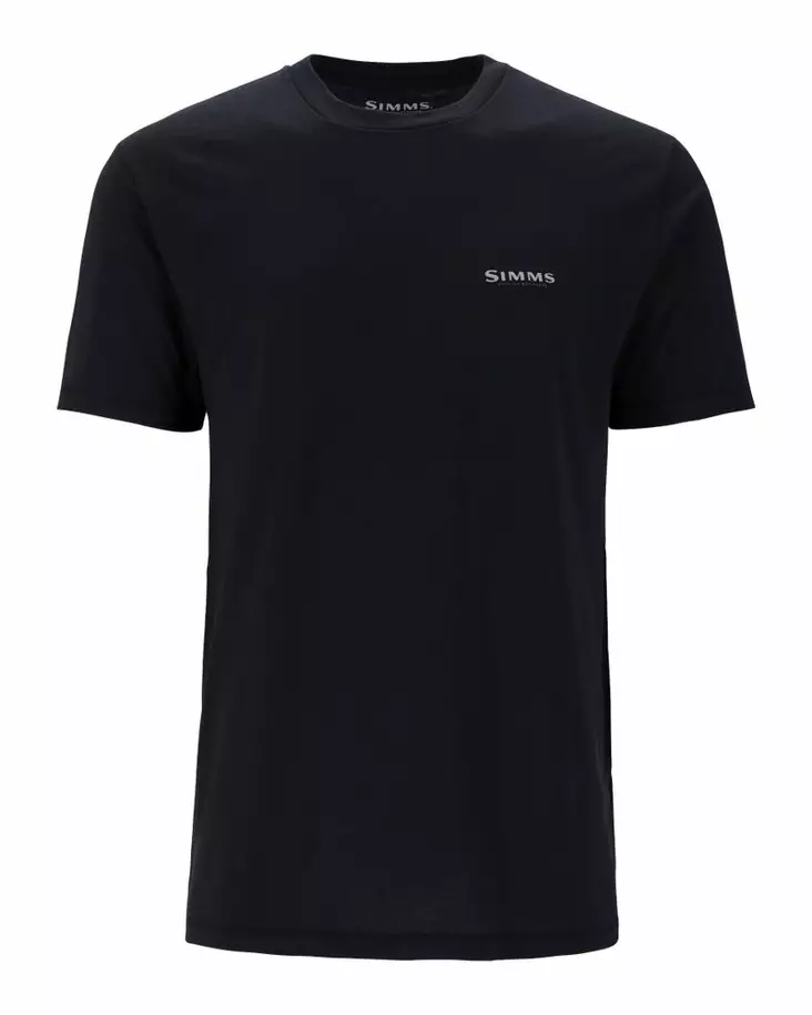 Simms Classic Tackle T-Shirt Black - T-shirts herre - 694264678985 - 1