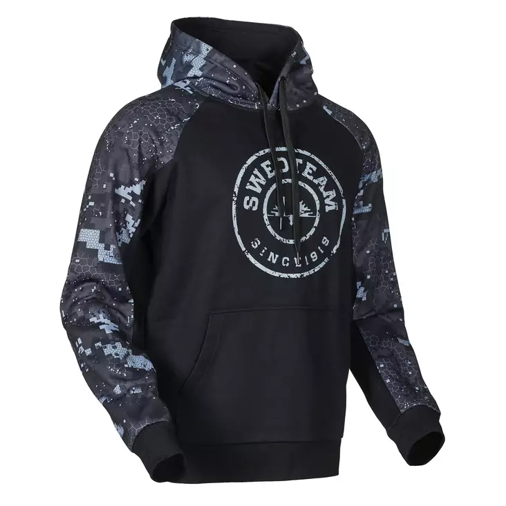 Swedteam Ridge Hoodie DSV Black - Jægerens basis- og mellemlag - 7330144052805 - 1