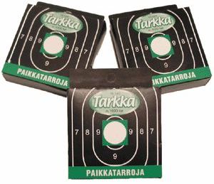 Tarkka Paikkatarra 35mm IPSC Neliö - Plastklistermærker - 6410362412405 - 1