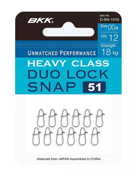 BKK DuoLock Snap-51 - Låse & svirvler - 6970595282966 - 1