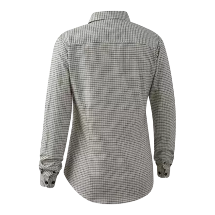 Deerhunter Lady Sara Shirt Green Check - Jægertrøjer - 5702827220986 - 2