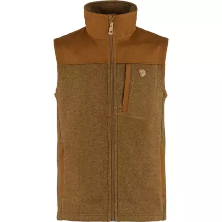 Fjällräven Buck Fleece Vest M Chestnut - Mellemlagjakker - 7323450725716 - 1