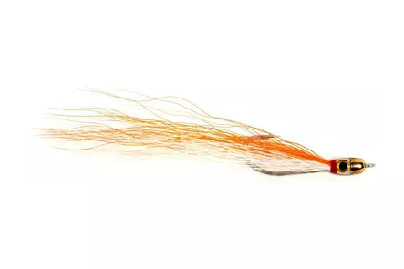 Jiggy Fly Orange White #6 - Fiskeimitationer - 7033841044066 - 1