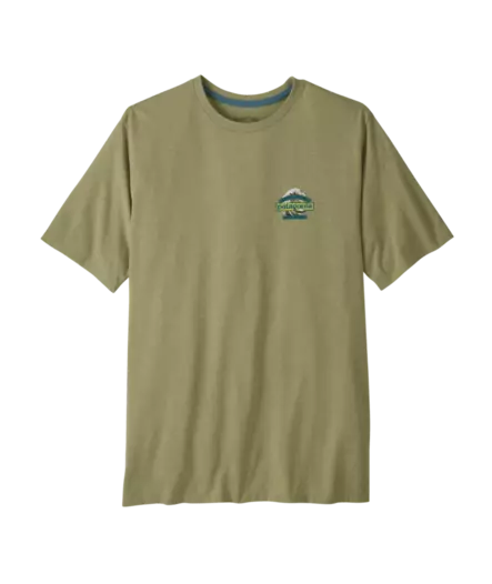 Patagonia M´s Great Waves Responsibili Tee Gumtree Green - T-shirts herre - 198077740896 - 2