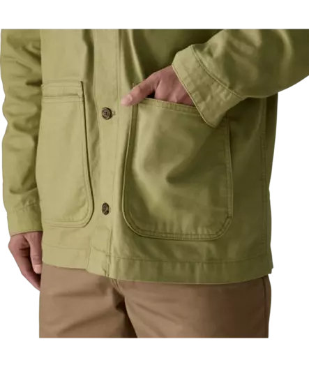 Patagonia M´s Point Reyes Canvas Jacket Gumtree Green - Mellemlagjakker - 198077566946 - 2