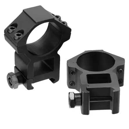 UTG 30mm Picatinny Scope Rings Hex Thumb Nut - Perfekte monteringer - 4712274524446 - 2