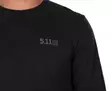 5.11 Triblend Legacy L/S Tee Black Htr - Taktiske trøjer - 888579358346 - 4