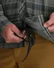 Simms Coldweather Hoody Gunmetal Neo Plaid - Skjorter - 694264655276 - 2