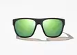 Bajio Las Rocas Black Matte Green Mirror Glass - Glaslinser - 810070829186 - 2