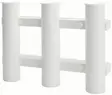 Berkley Tri-Tube Rod Rack White - Stangholdere - 028632028896 - 1