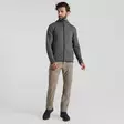 Craghoppers Ms NosiLife Deft Hooded Jacket Black Pepper Marl - Mellemlagjakker - 5063260000666 - 4