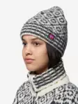 Devold Svalbard Wool Beanie Offwhite/anthracite - Huer - 7028567702246 - 3