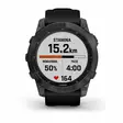 Garmin Fenix 7X Sapphire Solar Carbon Grey DLC Titanium with Black Band - GPS-navigationsenheder og ure - 0753759278236 - 6