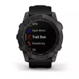 Garmin Fenix 7X Sapphire Solar Carbon Grey DLC Titanium with Black Band - GPS-navigationsenheder og ure - 0753759278236 - 7