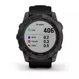 Garmin Fenix 7X Sapphire Solar Carbon Grey DLC Titanium with Black Band - GPS-navigationsenheder og ure - 0753759278236 - 8